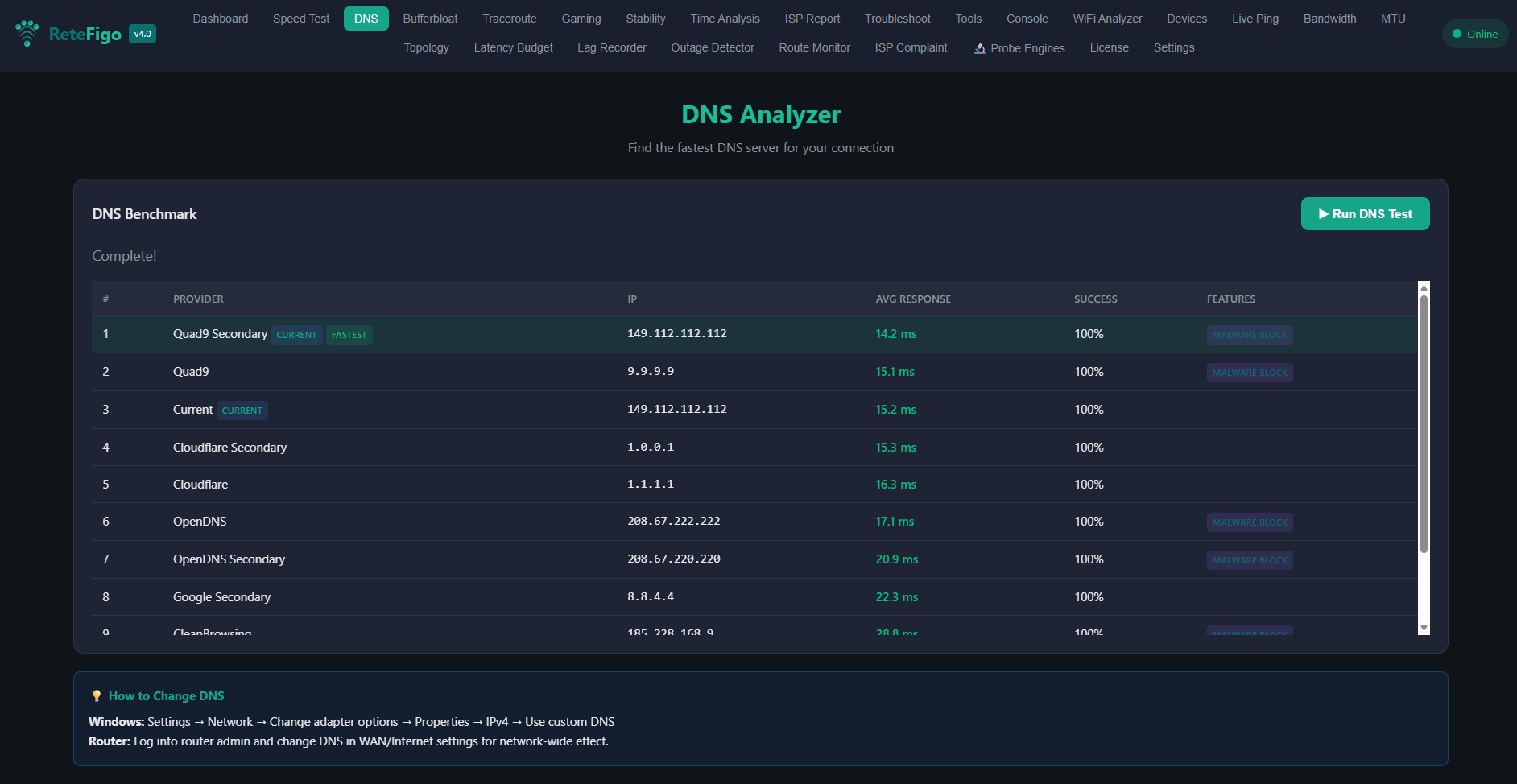 Bufferbloat Detection
